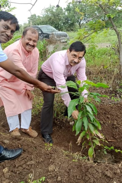 Samaj vikas sanstha tree plantation project 2023 - bhumi putra bhag